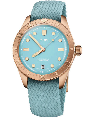 Oris Divers Sixty‑Five \'Cotton Candy\' 01 733 7771 3155-07 3 19 02BRS